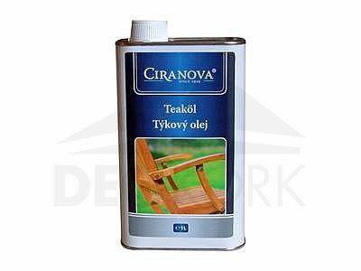 Ochranný ECO teakový olej Ciranova 1 l